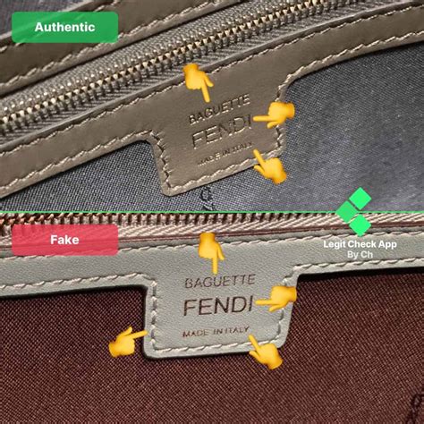 how to tell a fake fendi b bag|vintage fendi bags authenticity.